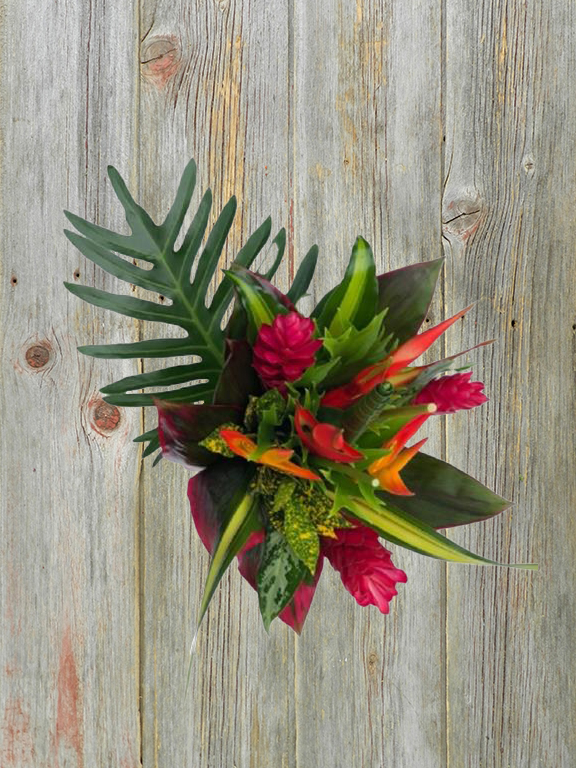 ROUND FUEGO TROPICAL BOUQUET